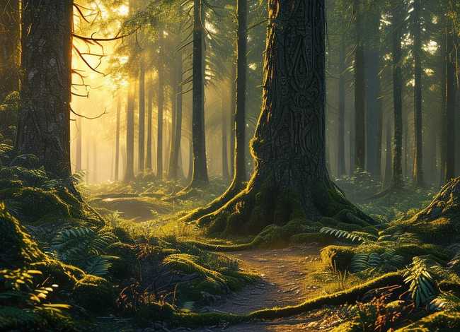 森林的故事图片；森林的故事图片高清