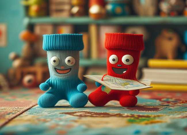 袜子的故事儿童版，袜子的小故事