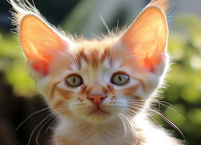 小猫的耳朵怎么形容 - 小猫的耳朵怎么形容词