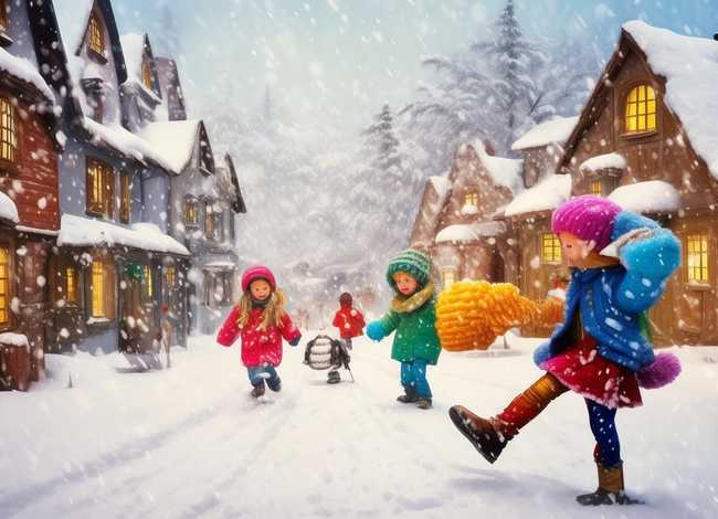 下雪的冬天儿童故事 下雪的冬天绘本故事