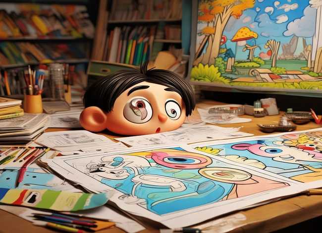 儿童故事漫画制作、故事漫画的制作过程