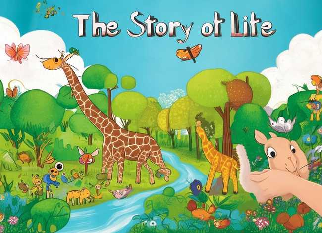 生命的故事儿童版、生命的故事绘画