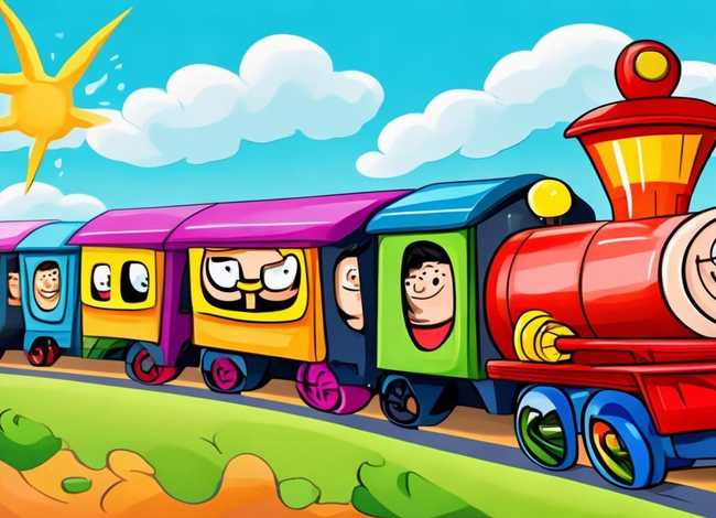 火车儿童绘本 - 火车儿童绘本图片