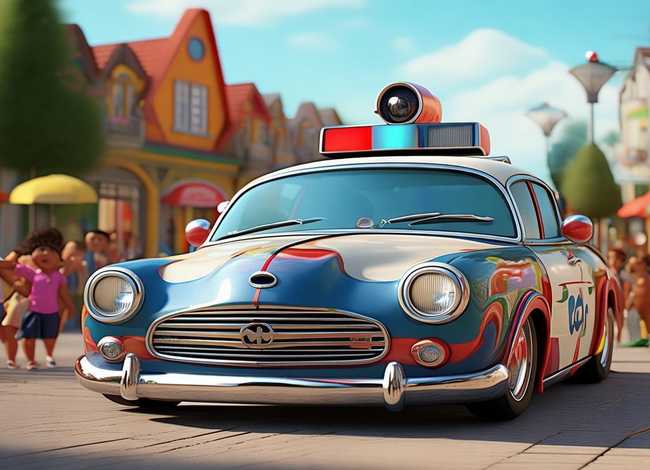 儿童故事大全小警车，警车幼儿故事大全集