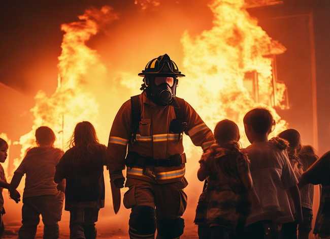 发生火灾的幼儿故事 - 发生火灾的幼儿故事视频