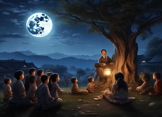中秋传说小故事，中秋传说小故事100字
