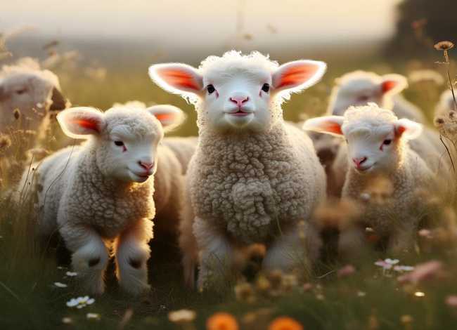 讲小羊的故事，讲一个小羊的故事