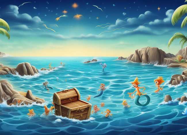 儿童故事大海的伴奏；儿歌大海的故事伴奏