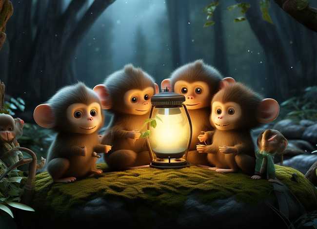 儿童睡前故事长篇五只小猪 睡前故事五只小猴