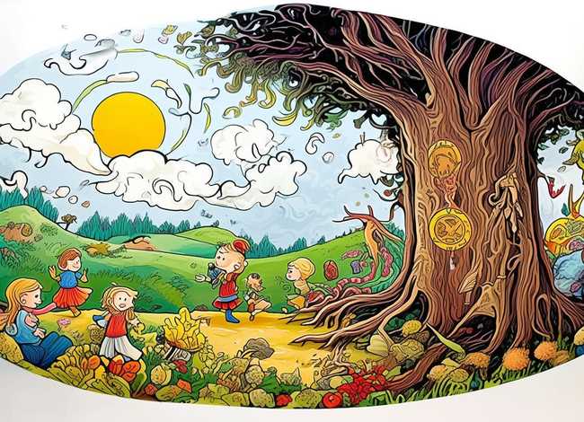 神话为主题的儿童画；神话为主题的儿童画怎么画