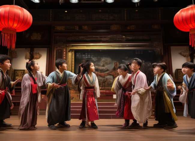 完璧归赵课本剧表演视频；完璧归赵课本剧表演视频7人