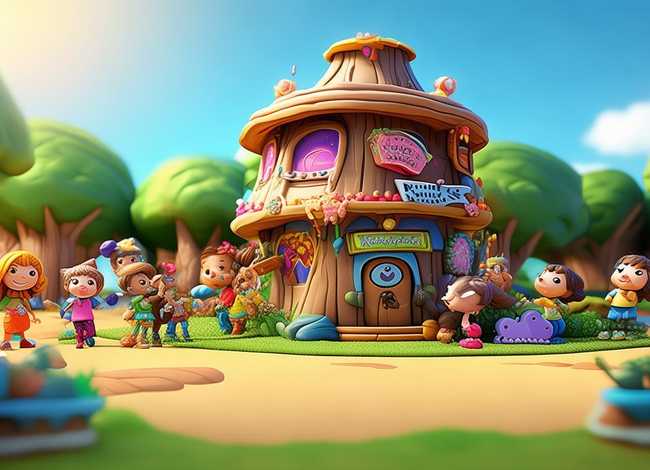 名字的故事绘本幼儿园；名字的故事幼儿园图片绘画