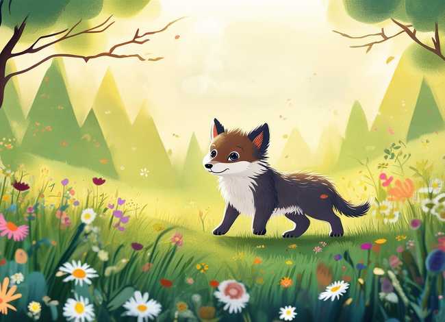 狼故事书儿童0-3岁，狼的故事幼儿