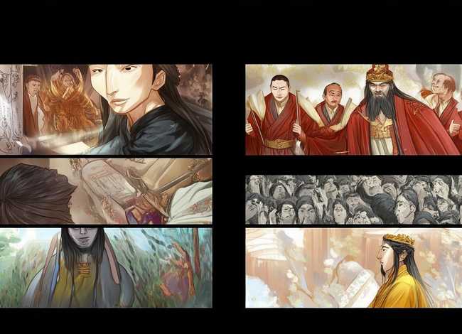 海瑞的故事连环画，海瑞的故事连环画4幅图片