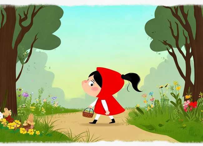 儿童故事小红帽的故事 - 少儿故事小红帽的故事