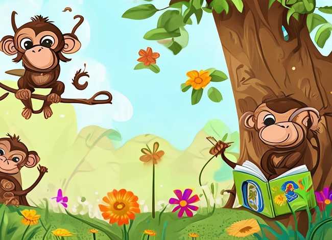关于猴子的幼儿故事有哪些、关于猴子的幼儿故事有哪些呢
