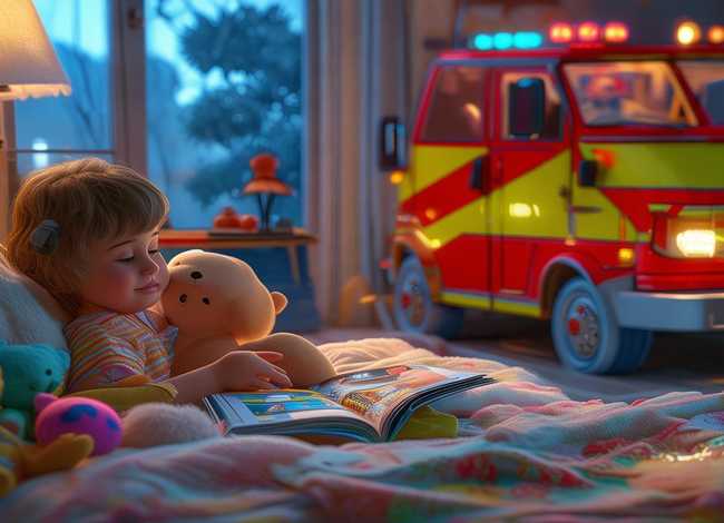 救护车的儿童睡前故事 - 救护车的故事睡前故事 救护车的儿童睡前故事 - 救护车的故事睡前故事