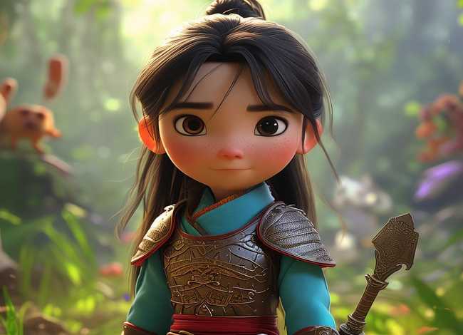 花木兰儿童故事视频 - 少儿花木兰的故事