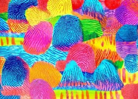 儿童创意指印画 - 创意指印画儿童指印画