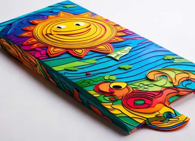 线条画儿童书 - 线条画儿童书签怎么画