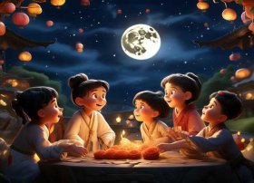 中秋节的儿童古诗 中秋节少儿古诗