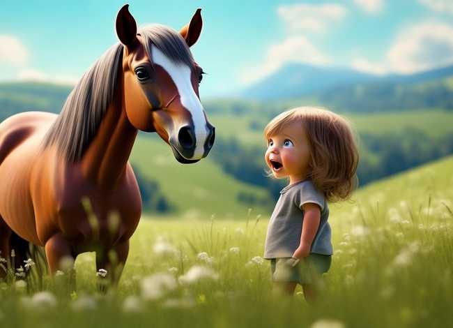 马的儿童故事视频，关于马的幼儿故事简短