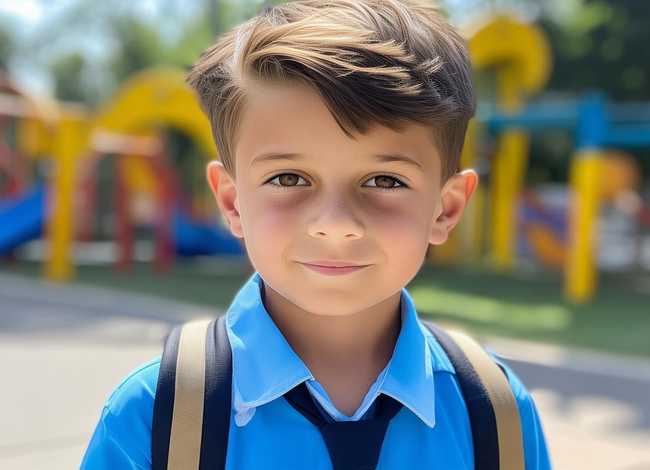 男孩子发型小学生 - 男孩子发型 小学生