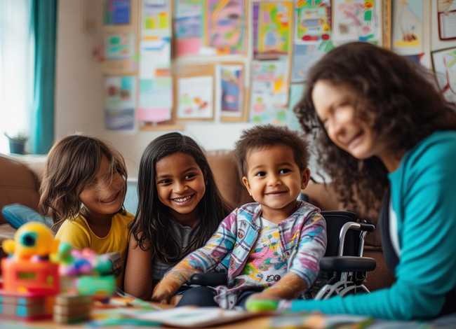 残疾人儿童的成长故事，残疾儿童成长记录范文