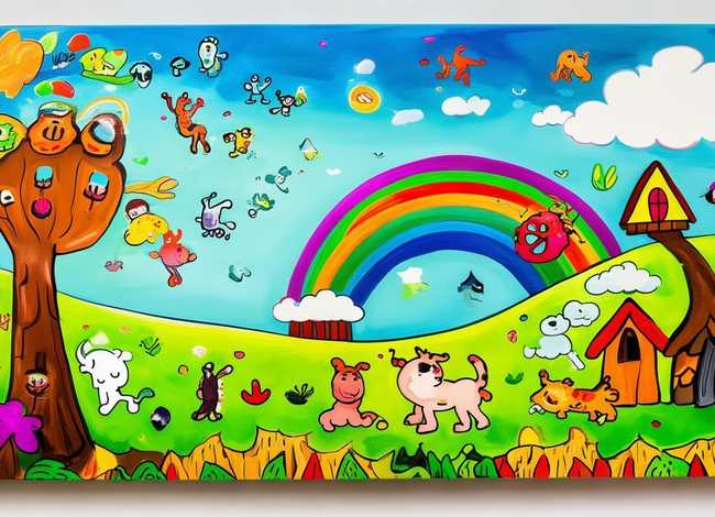 儿童图画作品的文案、儿童图画作品的文案简短