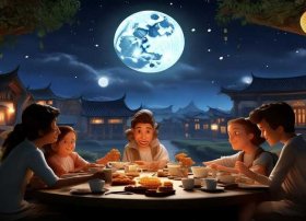 中秋节传说故事简短，中秋节传说故事简短100