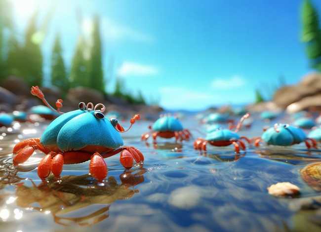 小螃蟹的幼儿故事、小螃蟹的幼儿故事视频