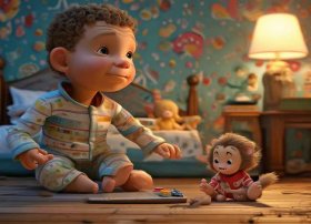 36岁儿童睡前故事小猴不刷牙、小猴子不刷牙的故事