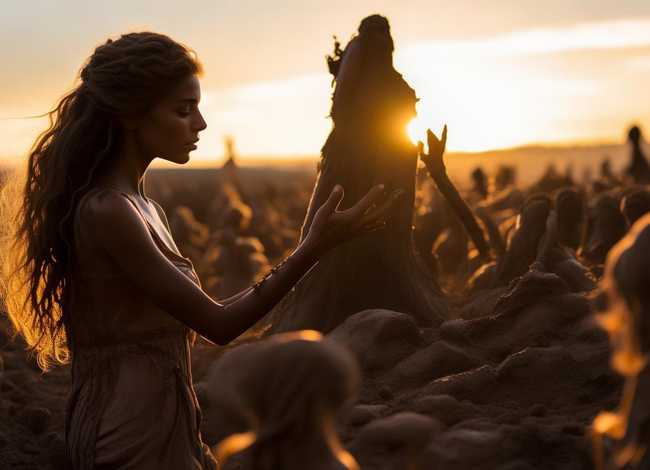 人的故事简短；女娲造人的故事简短