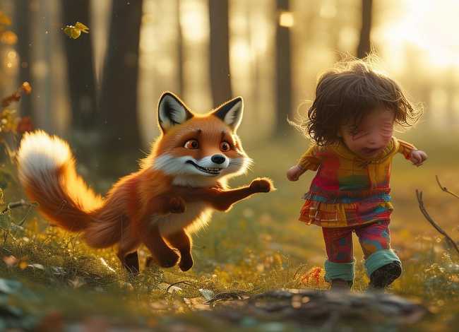 妖怪抓老贼的儿童故事；妖怪抓小孩的故事