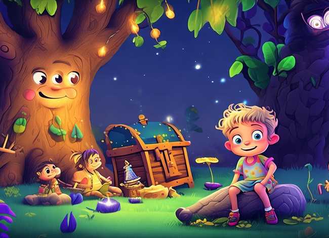 儿童故事图片带字图片 - 儿童故事图片带字