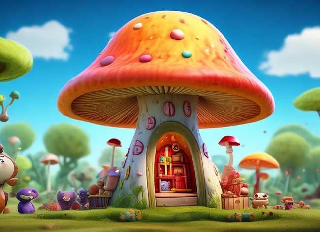 儿童故事蘑菇房子 幼儿故事蘑菇房子