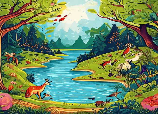 有关大自然的故事绘本；有关大自然的故事绘本图片