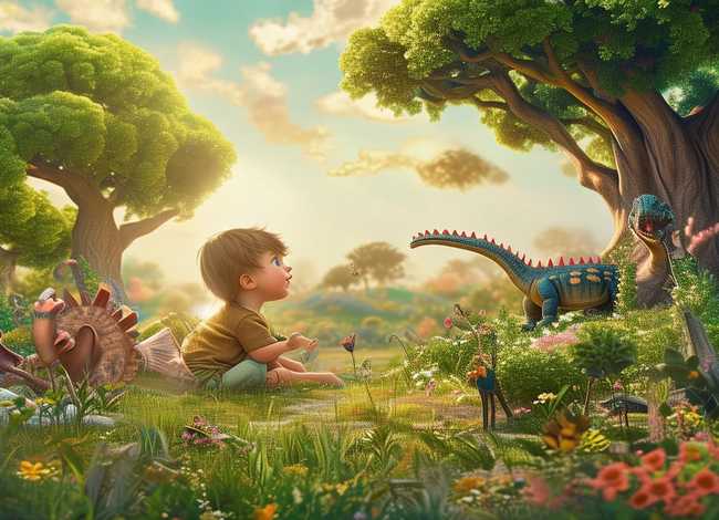 恐龙儿童故事文字版（少儿恐龙故事文字版）