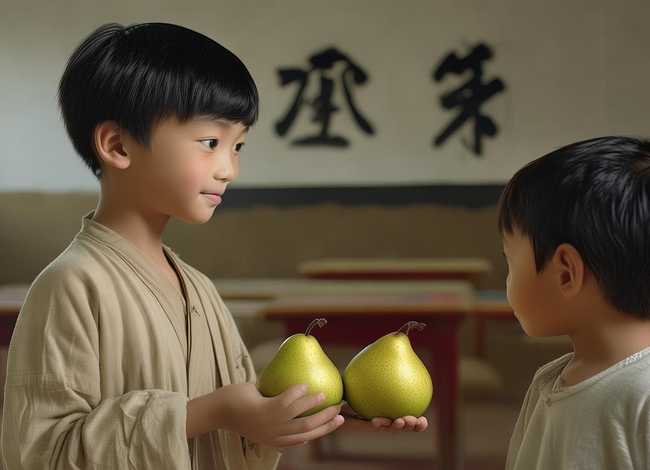 孔融让梨简单的故事（孔融让梨的故事简单介绍）