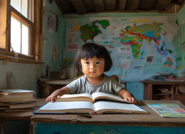 念书的孩子儿童故事（念书的孩子真实故事）