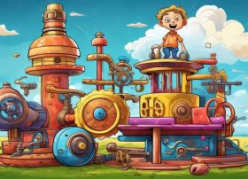 儿童发明图画，儿童发明图画图片