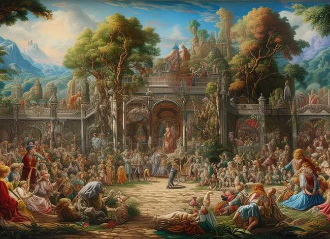 名人故事主题绘画初中高难度 - 名人故事主题绘画初中高难度版