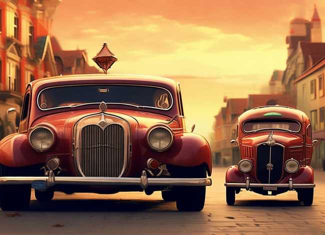 大汽车与小汽车的故事，大汽车与小汽车的故事作文