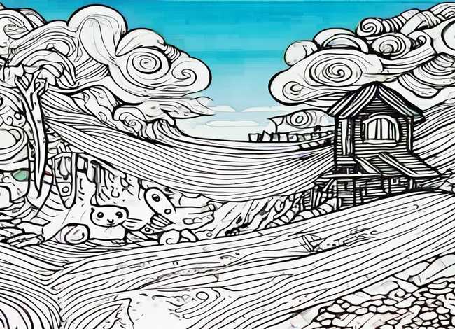 线条画绘本 - 关于线条画的绘本