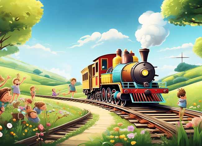小火车儿童歌曲 - 小火车的儿童歌曲