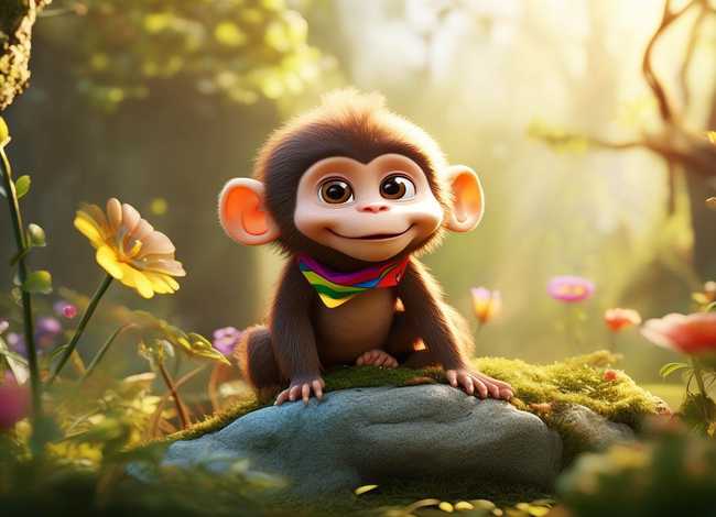 关于小猴的儿童故事，幼儿故事小猴子的故事