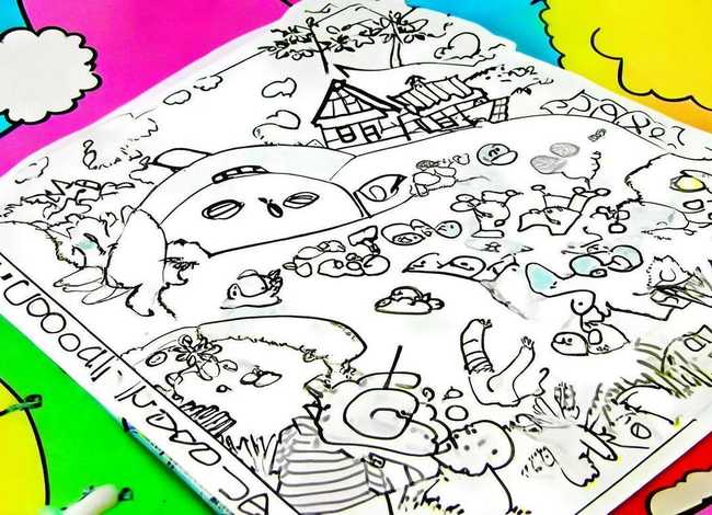 儿童涂色识字 儿童涂色口诀