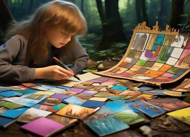 拼片图的故事 拼片图的故事怎么写