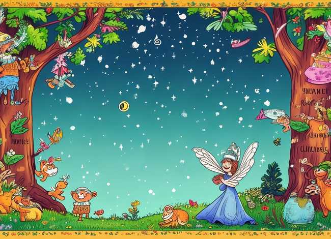 小学英语童话故事手抄报 英语童话手抄报模板