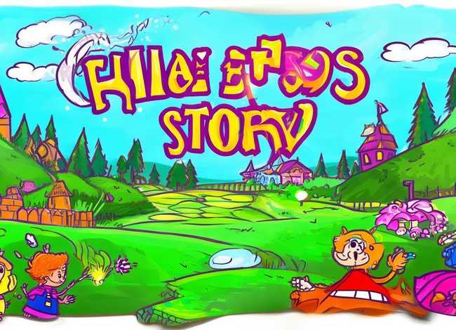 儿童故事图片海报 - 儿童故事海报手绘简图